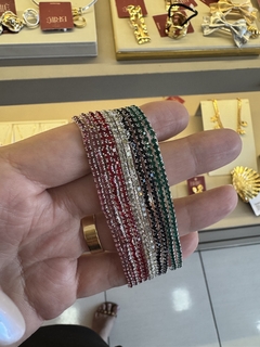 Pulseira Strass Elástico na internet