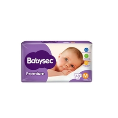 BABYSEC PREMIUM PAÑALES M X48