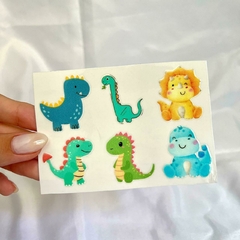 Adesivo DTF UV Dino Baby na internet