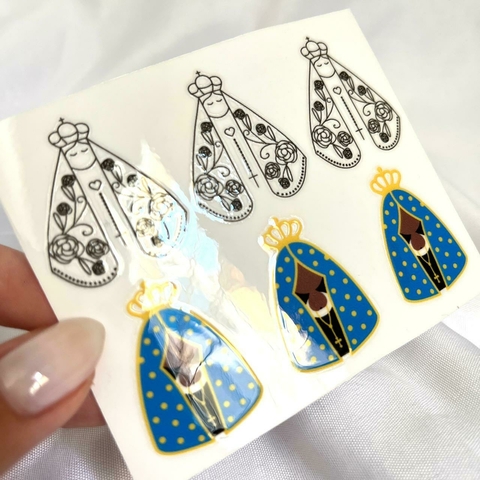 Adesivo DTF UV Nossa Senhora Aparecida - comprar online