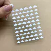 CARTELA MINI NUVENS BRANCAS PARA RESINA EPOXI