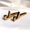 3 pares Suporte em mdf para azulejos e peças de resina