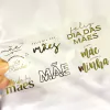 Cartela Dia das Mães - Dourado - comprar online