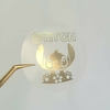 Adesivo transparente 10 unidades 5x5cm Hotstamping Stitch - comprar online