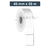 Fita de Nylon Resinado - 45mm x 50 metros