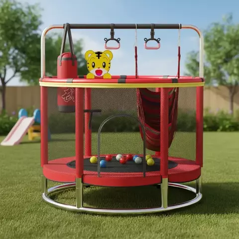 CAMA ELASTICA INFANTIL 5 EN 1 CON RED 360