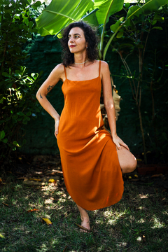 Vestido Alice - mostarda