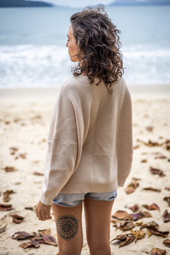 kimono Caruá bege - comprar online