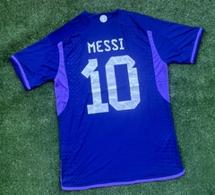Messi Argentina suplente 22/23 (version jugador) 3 ESTRELLAS- #10 - comprar online