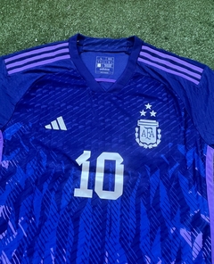 Messi Argentina suplente 22/23 (version jugador) 3 ESTRELLAS- #10 - tienda online