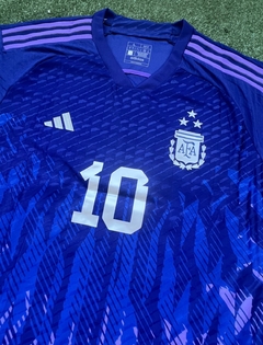 Messi Argentina suplente 22/23 (version jugador) 3 ESTRELLAS- #10