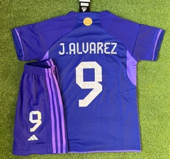 Conjunto Julian Alvarez Argentina suplente 22/23- 2 ESTRELLAS- #9