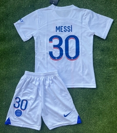 Conjunto Messi PSG suplente 22/23 #30 - Sport Gol