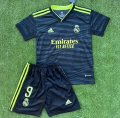 Conjunto Benzema Real Madrid Suplente 22/23 #9 - comprar online