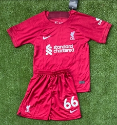 Conjunto Alexander Arnold Liverpool titular 22/23 #66 - comprar online