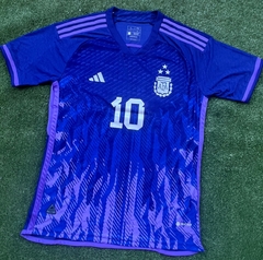 Messi Argentina suplente 22/23 (version jugador) 3 ESTRELLAS- #10
