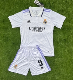 Conjunto Benzema Real Madrid titular 22/23 #9 - comprar online