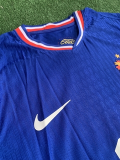 Mbappe Francia Titular Version Jugador Manga Larga Eurocopa 24 - tienda online