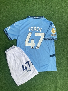 Conjunto de Niños Foden Manchester City Titular 24/25