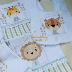 Kit Safari Moldura de Folhas - comprar online
