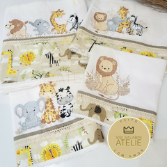 Kit Enxoval Bege Safari - Aventura - Personalizável