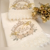 Kit Toalhas de Banho e Rosto Mold Floral Marf Personalizável