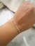 Pulsera doble con semillas Silver