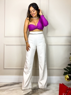 CROPPED LILLE FUCSIA