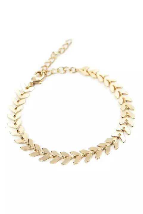Pulseira setas dourada