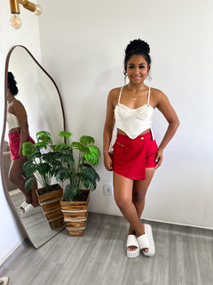 Short saia assimétrico - comprar online