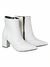 Bota Bico fíno Minimalista Cano Baixo elegante Com salto de 8cm BRADHA.