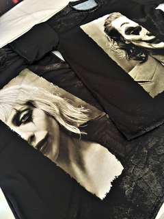 Kit Casal camiseta e vestido coringa e Arlequina P ao G2 na internet