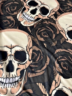 Vestido Caveira e Flowers P ao G2 - Tribo Personalizações