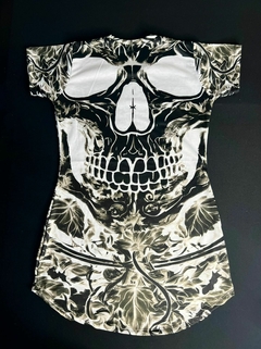 Vestido Caveira Raio X P ao G2 - loja online