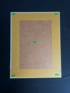 Quadro Alienígena extraterrestre Smoke borda branca 2 tamanhos - Tribo Personalizações