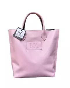 LAS PAULA CUERO LISO (manija corta) - KUTZ HANDBAGS
