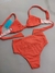 Biquini Hot Pant detalhe Nó BRANCO - AKOA MODA PRAIA
