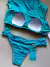 Biquini Ombro Único AZUL CELESTE - AKOA MODA PRAIA