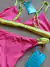 Biquíni Fita Única PINK COM NEON - AKOA MODA PRAIA