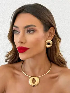 Conjunto Aro Folheado