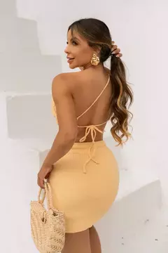 Conjunto Carol Saia e Cropped na internet