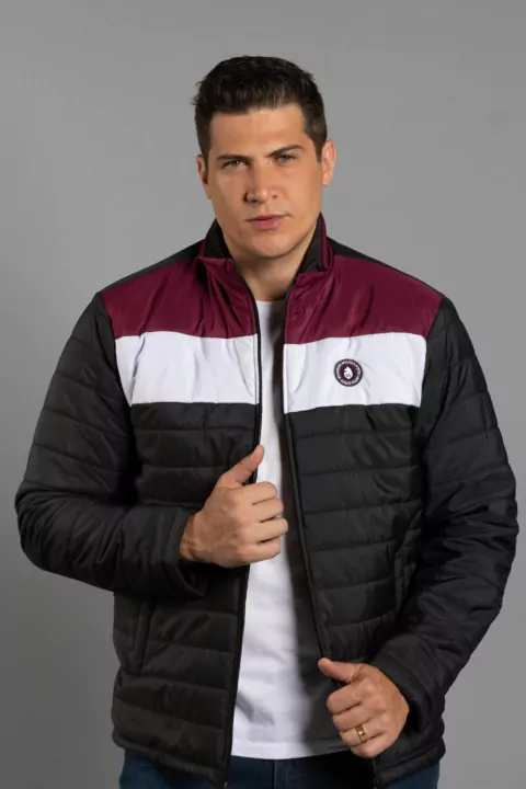 Jaqueta Matelada C/Recortes