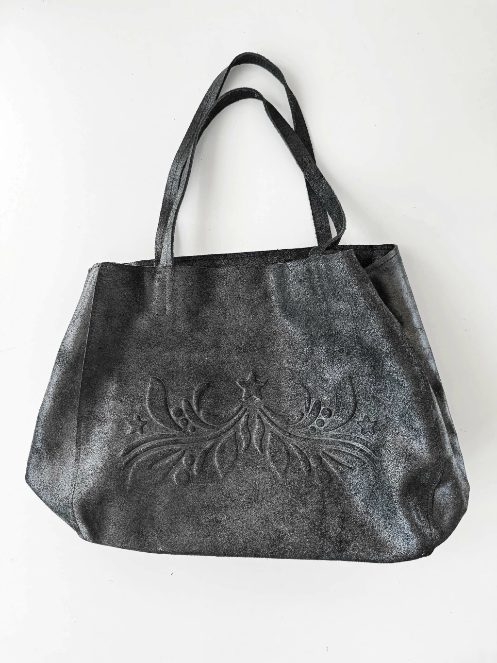 Bolso de cuero marca BORIS cod 13685