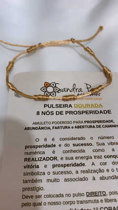 Pulseira 8 nós - loja online