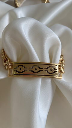 Pulseira Anita - Faixa Pampa - SANDRA PAZ ACESSÓRIOS