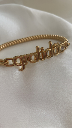 Bracelete Gratidão