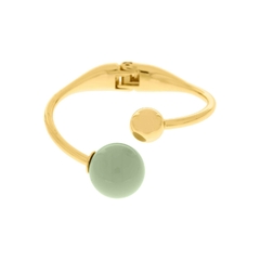 Bracelete Esferas Verde Menta - loja online