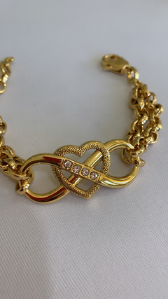 Pulseira Infinito e coração - comprar online