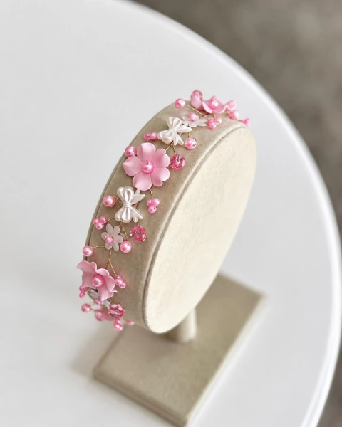 Tiara Laços e Flores - Tiaras
