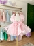Vestido Jardim das Borboletas Rosa - loja online